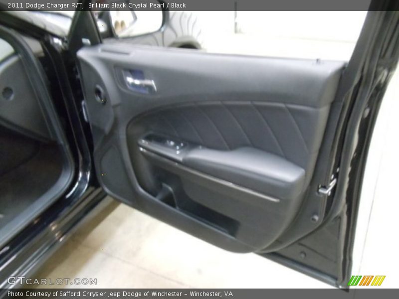 Brilliant Black Crystal Pearl / Black 2011 Dodge Charger R/T
