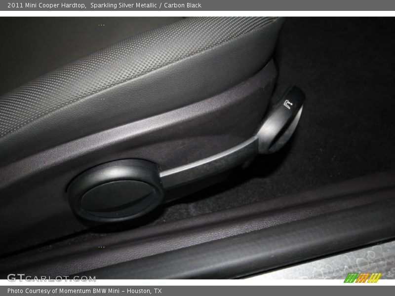 Sparkling Silver Metallic / Carbon Black 2011 Mini Cooper Hardtop