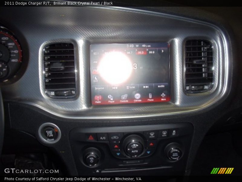 Brilliant Black Crystal Pearl / Black 2011 Dodge Charger R/T