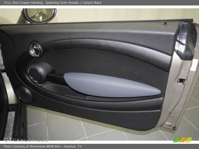 Sparkling Silver Metallic / Carbon Black 2011 Mini Cooper Hardtop