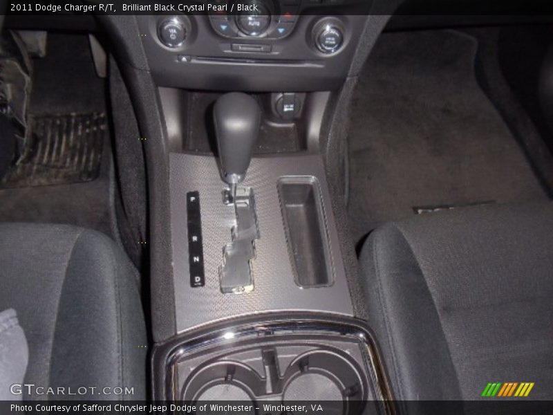 Brilliant Black Crystal Pearl / Black 2011 Dodge Charger R/T