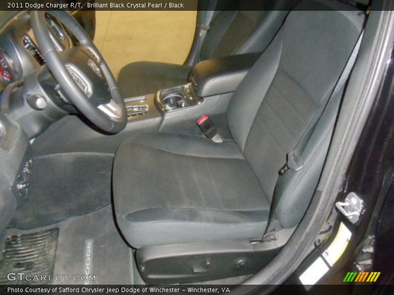 Brilliant Black Crystal Pearl / Black 2011 Dodge Charger R/T