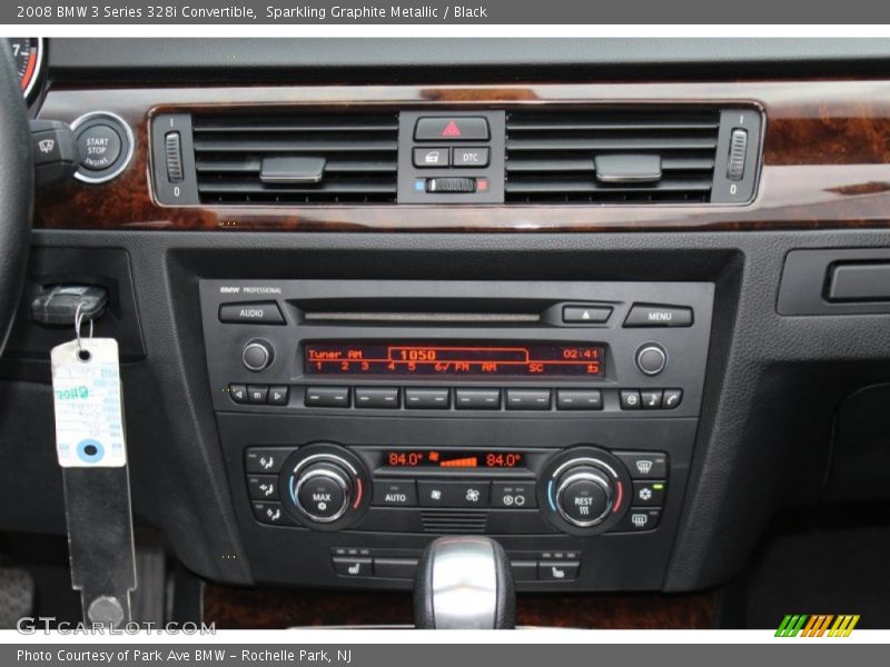 Sparkling Graphite Metallic / Black 2008 BMW 3 Series 328i Convertible