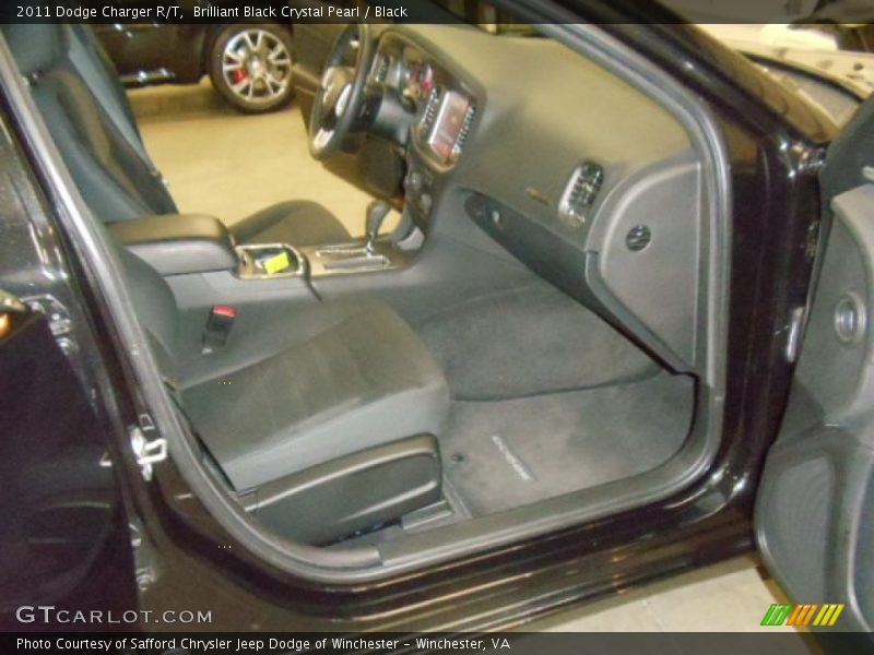 Brilliant Black Crystal Pearl / Black 2011 Dodge Charger R/T