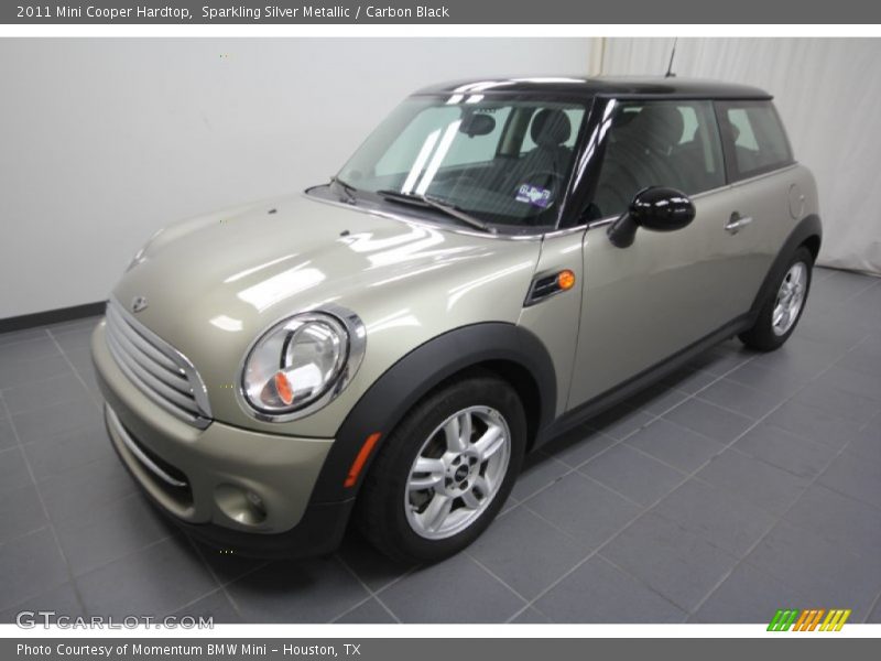 Sparkling Silver Metallic / Carbon Black 2011 Mini Cooper Hardtop