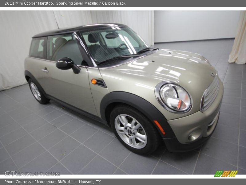 Sparkling Silver Metallic / Carbon Black 2011 Mini Cooper Hardtop