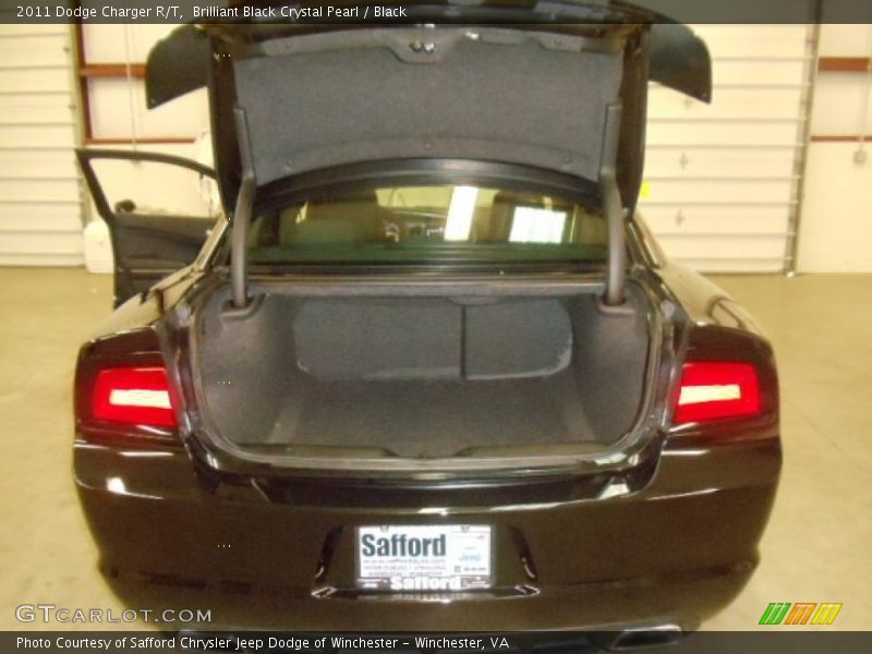Brilliant Black Crystal Pearl / Black 2011 Dodge Charger R/T