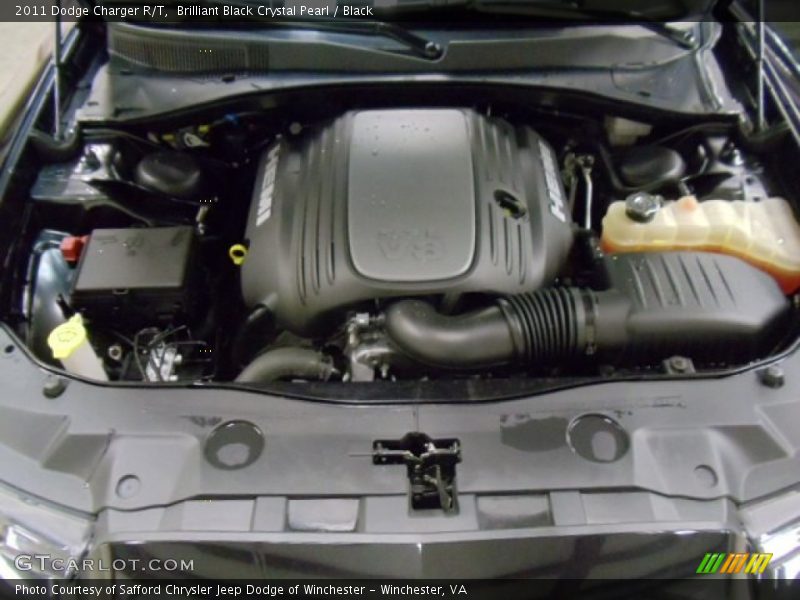 Brilliant Black Crystal Pearl / Black 2011 Dodge Charger R/T