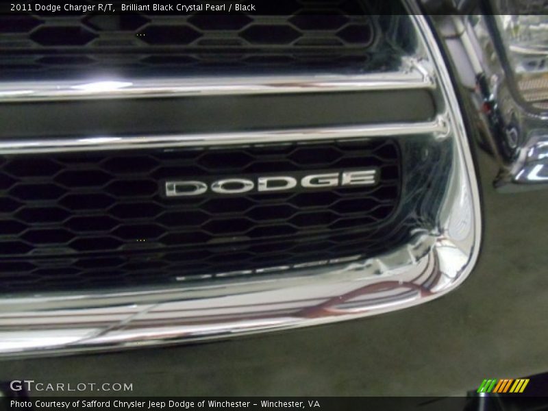 Brilliant Black Crystal Pearl / Black 2011 Dodge Charger R/T