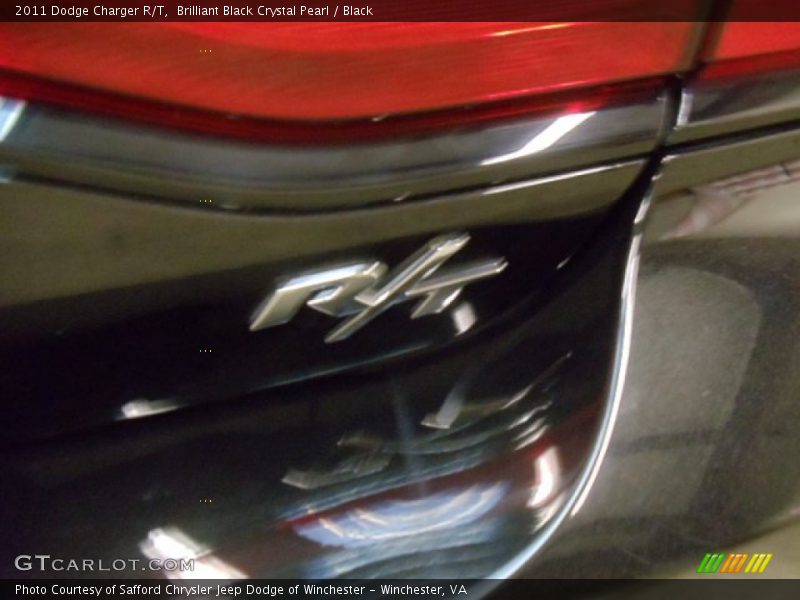 Brilliant Black Crystal Pearl / Black 2011 Dodge Charger R/T