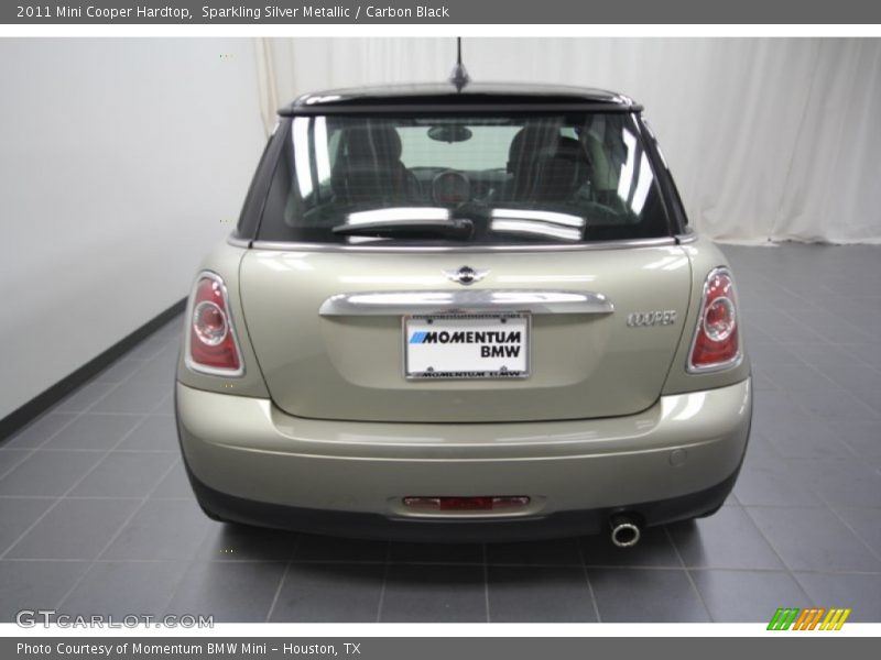 Sparkling Silver Metallic / Carbon Black 2011 Mini Cooper Hardtop