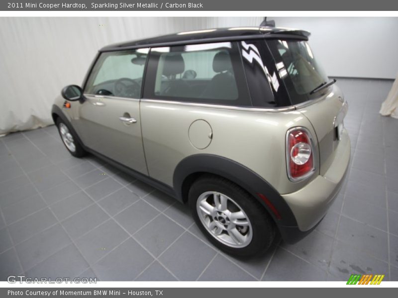 Sparkling Silver Metallic / Carbon Black 2011 Mini Cooper Hardtop