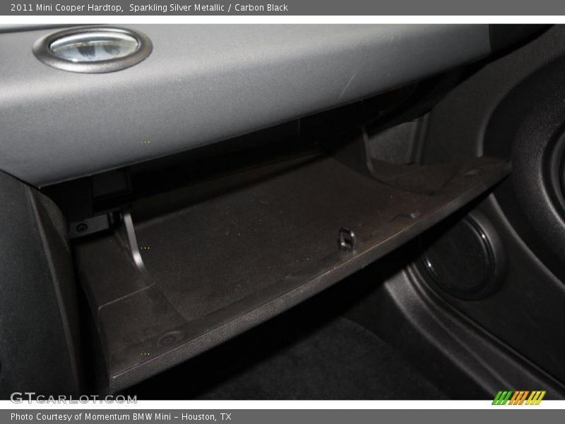 Sparkling Silver Metallic / Carbon Black 2011 Mini Cooper Hardtop