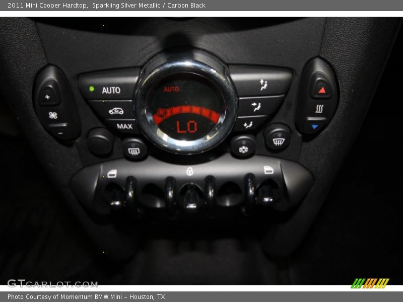 Sparkling Silver Metallic / Carbon Black 2011 Mini Cooper Hardtop