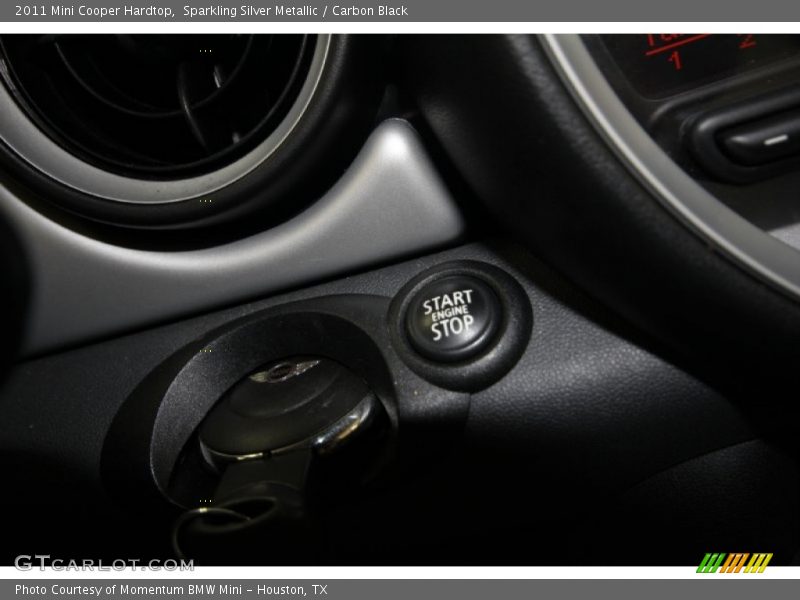 Sparkling Silver Metallic / Carbon Black 2011 Mini Cooper Hardtop