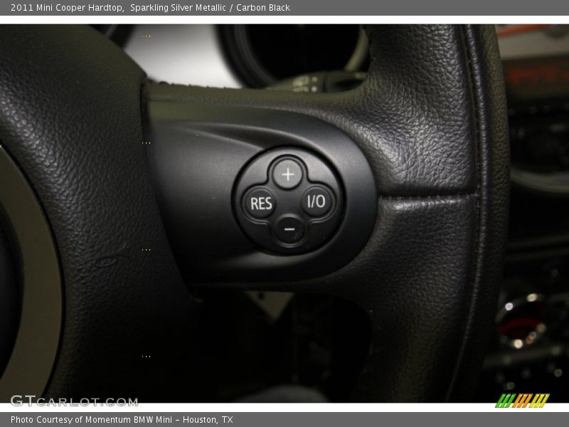 Sparkling Silver Metallic / Carbon Black 2011 Mini Cooper Hardtop