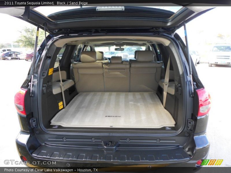 Black / Sand Beige 2011 Toyota Sequoia Limited