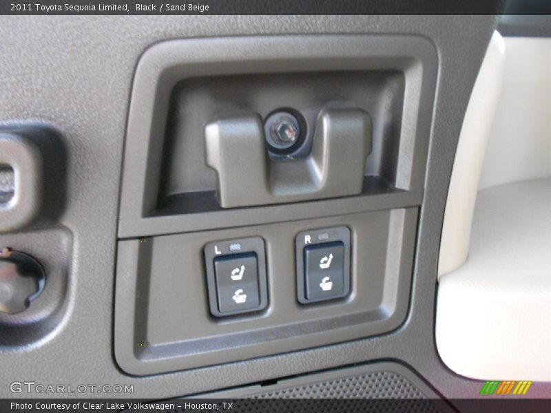 Black / Sand Beige 2011 Toyota Sequoia Limited