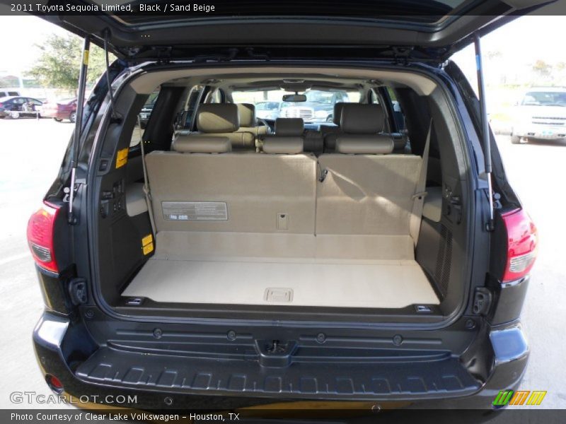 Black / Sand Beige 2011 Toyota Sequoia Limited