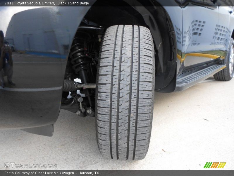Black / Sand Beige 2011 Toyota Sequoia Limited