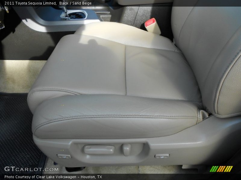 Black / Sand Beige 2011 Toyota Sequoia Limited