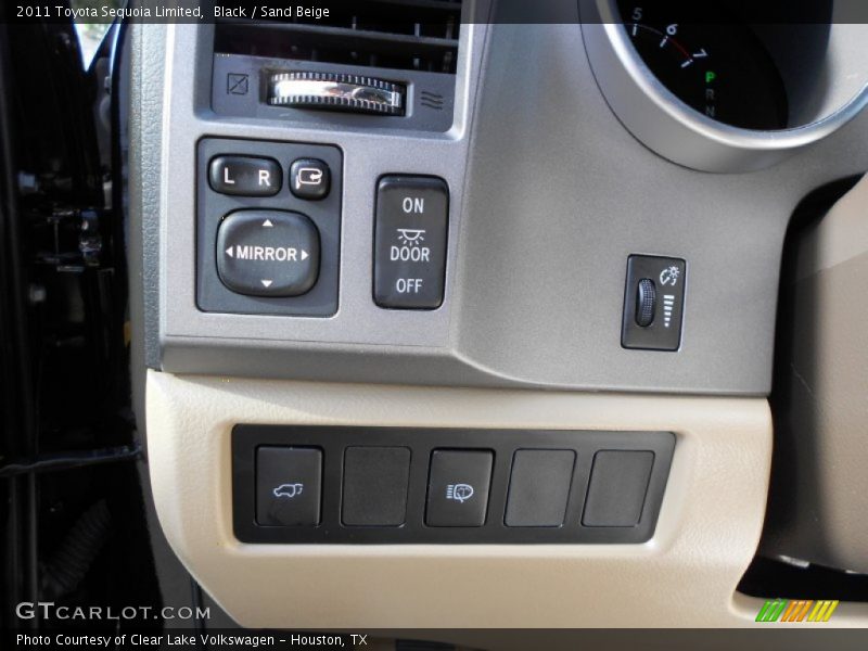 Black / Sand Beige 2011 Toyota Sequoia Limited