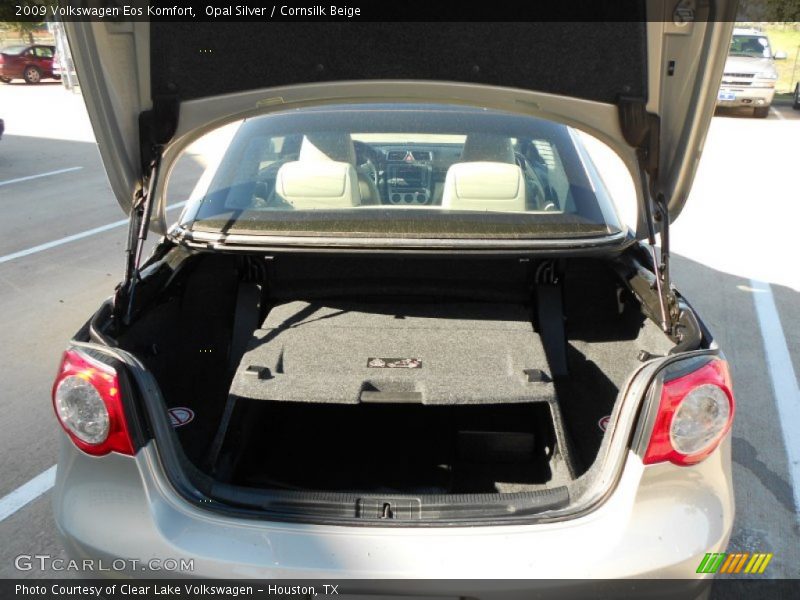 Opal Silver / Cornsilk Beige 2009 Volkswagen Eos Komfort