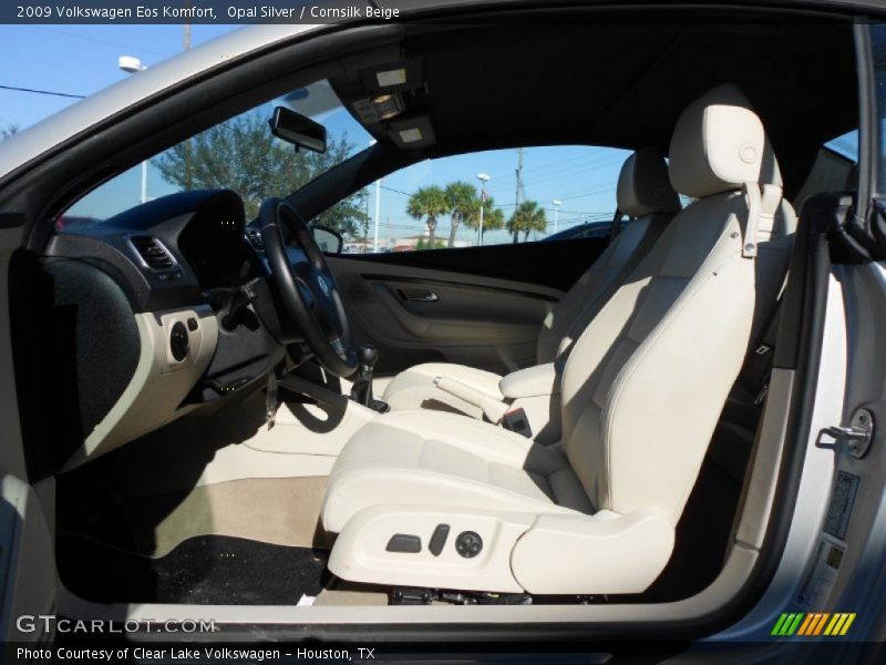 Opal Silver / Cornsilk Beige 2009 Volkswagen Eos Komfort