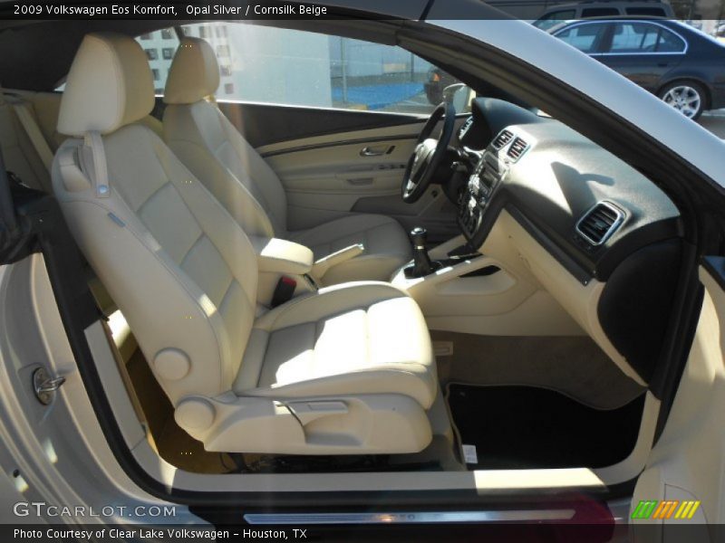 Opal Silver / Cornsilk Beige 2009 Volkswagen Eos Komfort