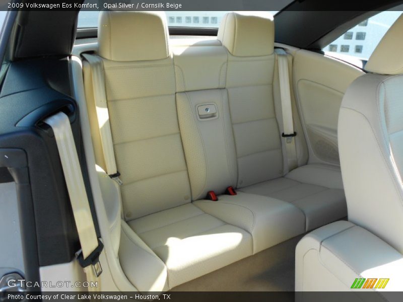 Opal Silver / Cornsilk Beige 2009 Volkswagen Eos Komfort