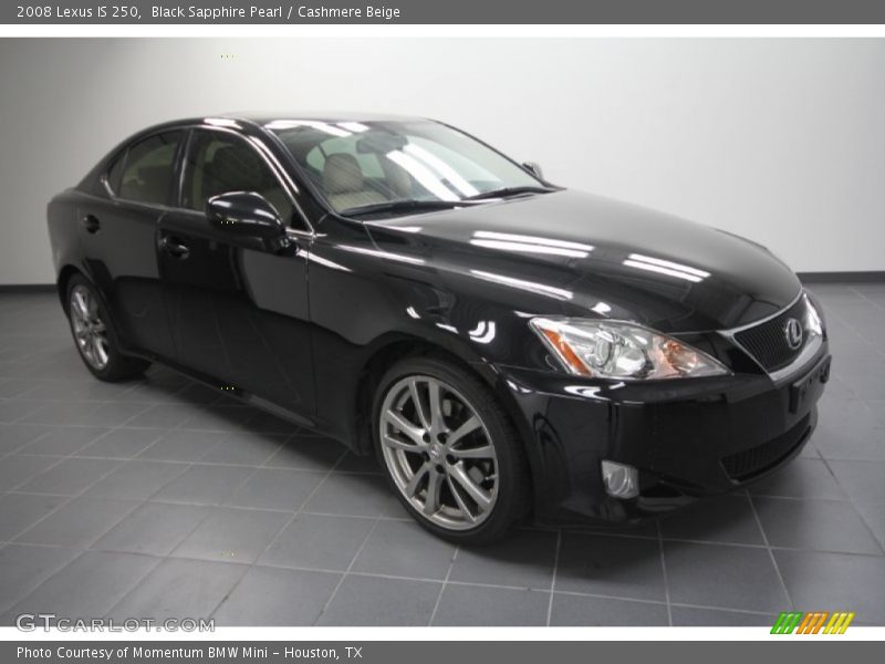 Black Sapphire Pearl / Cashmere Beige 2008 Lexus IS 250
