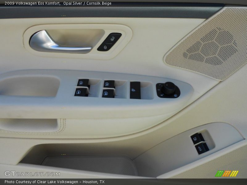 Opal Silver / Cornsilk Beige 2009 Volkswagen Eos Komfort