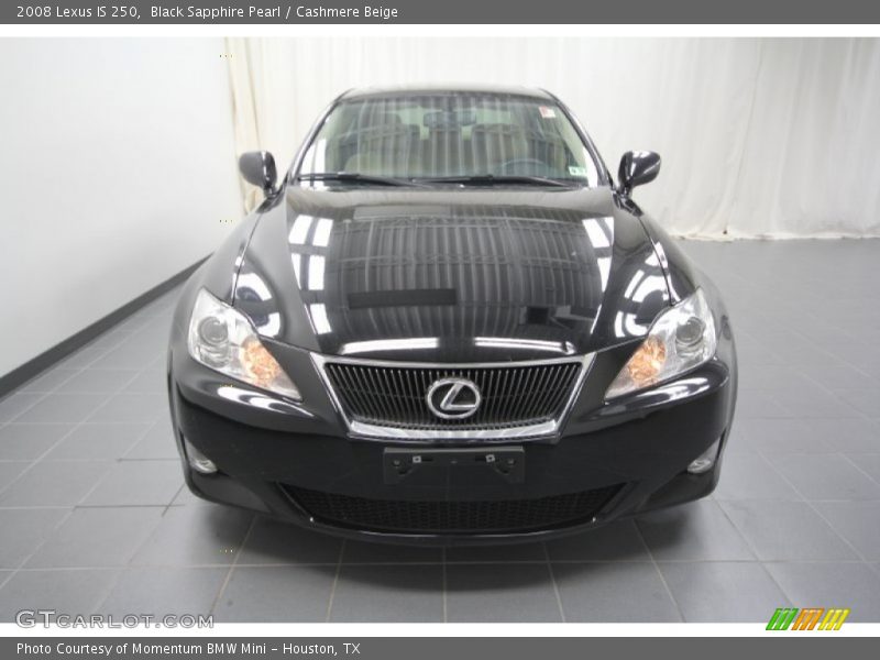 Black Sapphire Pearl / Cashmere Beige 2008 Lexus IS 250