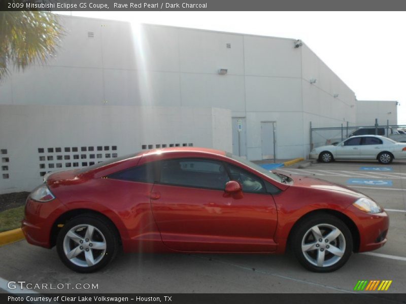Rave Red Pearl / Dark Charcoal 2009 Mitsubishi Eclipse GS Coupe