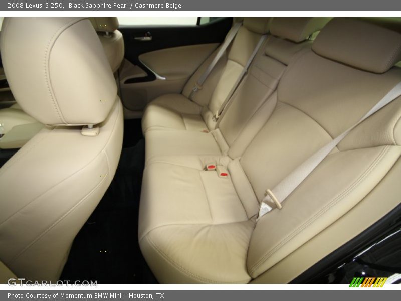 Black Sapphire Pearl / Cashmere Beige 2008 Lexus IS 250