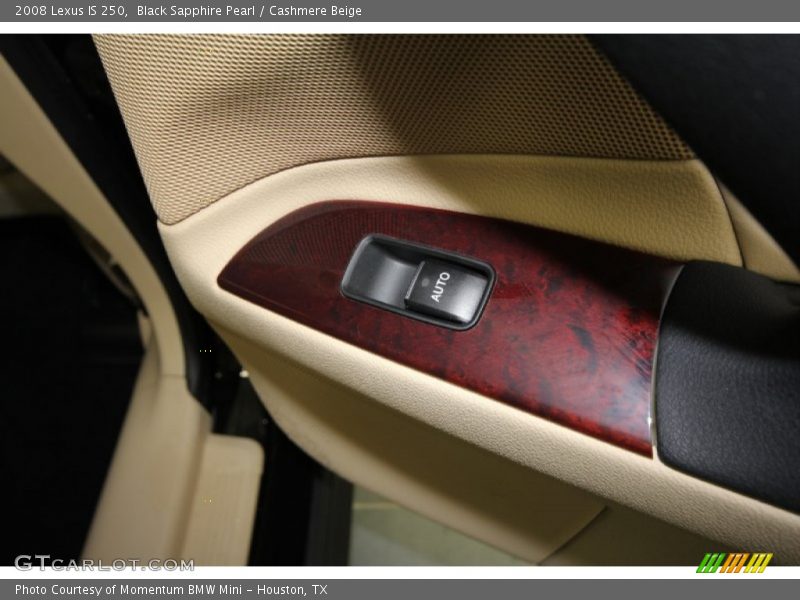 Black Sapphire Pearl / Cashmere Beige 2008 Lexus IS 250