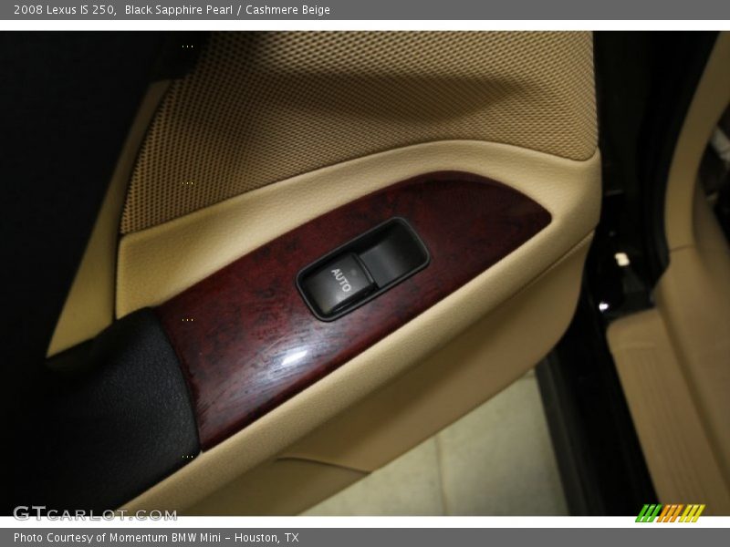 Black Sapphire Pearl / Cashmere Beige 2008 Lexus IS 250