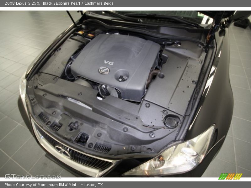 Black Sapphire Pearl / Cashmere Beige 2008 Lexus IS 250