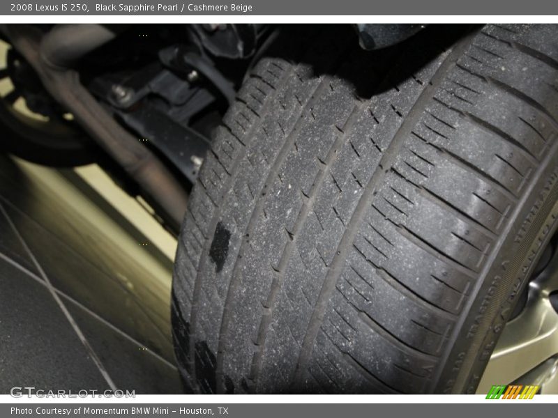 Black Sapphire Pearl / Cashmere Beige 2008 Lexus IS 250