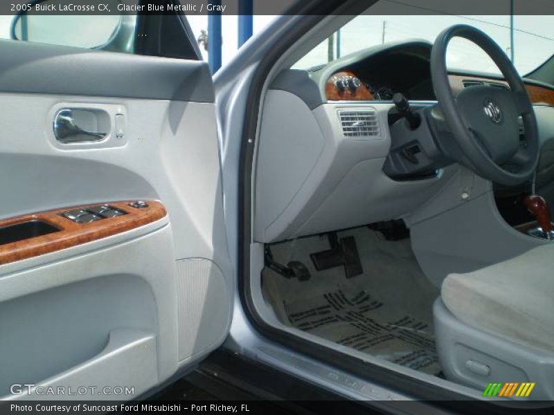 Glacier Blue Metallic / Gray 2005 Buick LaCrosse CX