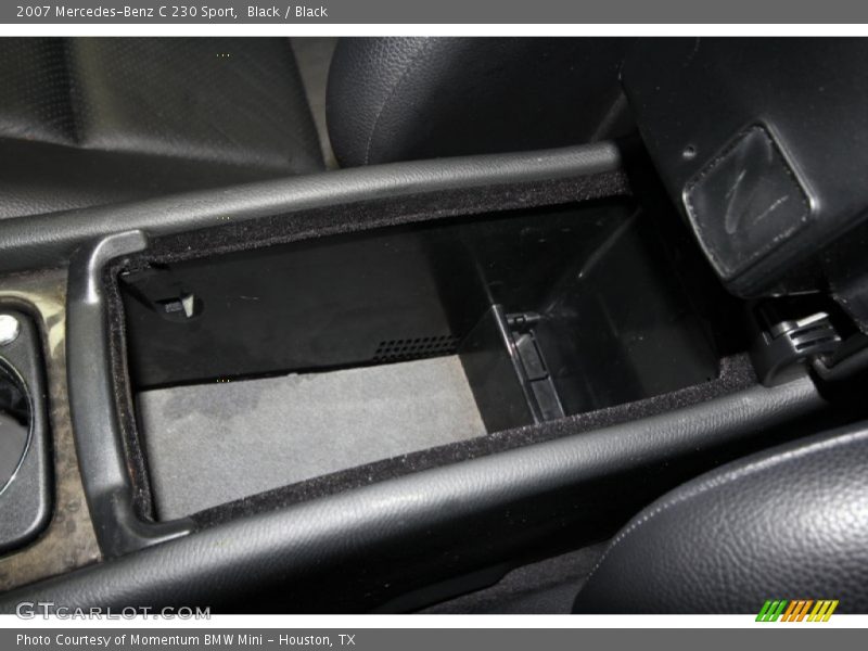 Black / Black 2007 Mercedes-Benz C 230 Sport