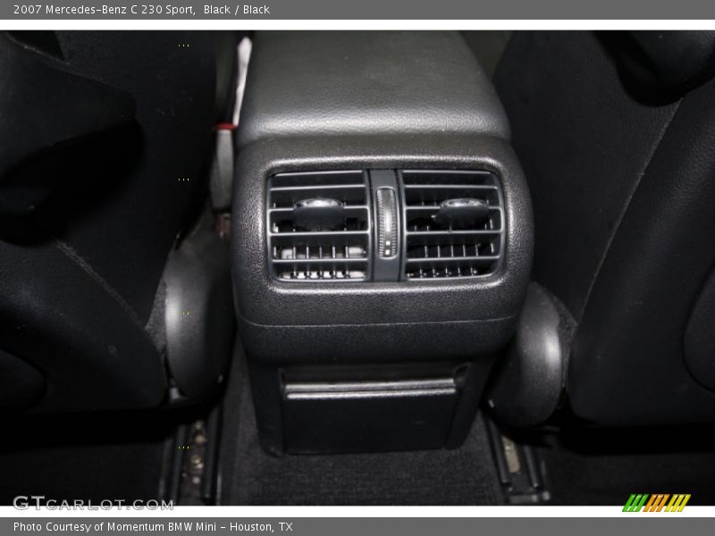 Black / Black 2007 Mercedes-Benz C 230 Sport