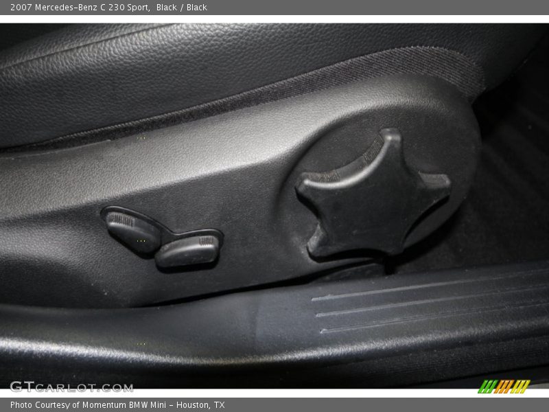 Black / Black 2007 Mercedes-Benz C 230 Sport