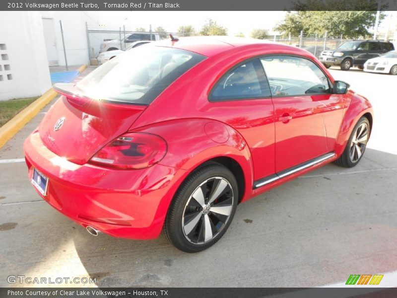 Tornado Red / Titan Black 2012 Volkswagen Beetle Turbo