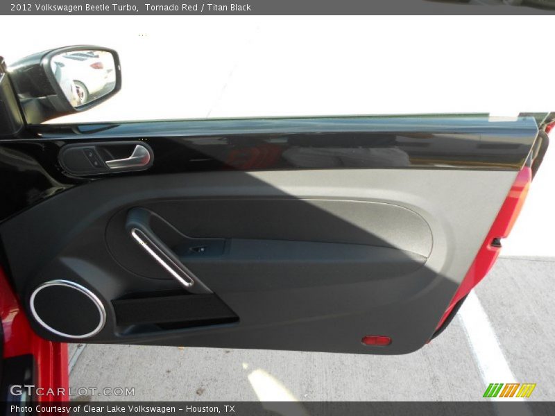 Tornado Red / Titan Black 2012 Volkswagen Beetle Turbo