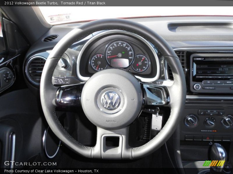 Tornado Red / Titan Black 2012 Volkswagen Beetle Turbo