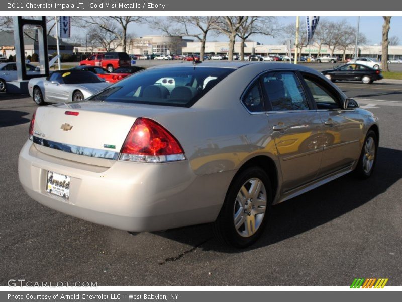 Gold Mist Metallic / Ebony 2011 Chevrolet Impala LT