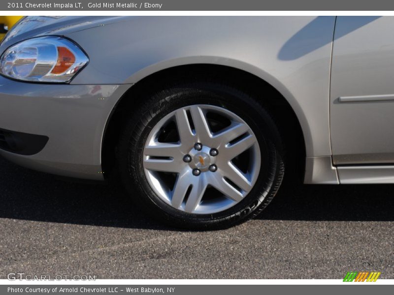 Gold Mist Metallic / Ebony 2011 Chevrolet Impala LT