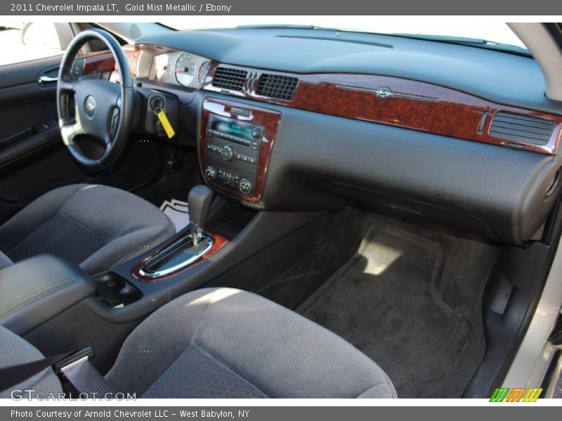 Gold Mist Metallic / Ebony 2011 Chevrolet Impala LT