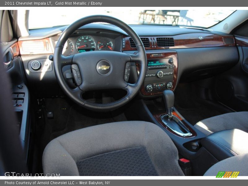 Gold Mist Metallic / Ebony 2011 Chevrolet Impala LT